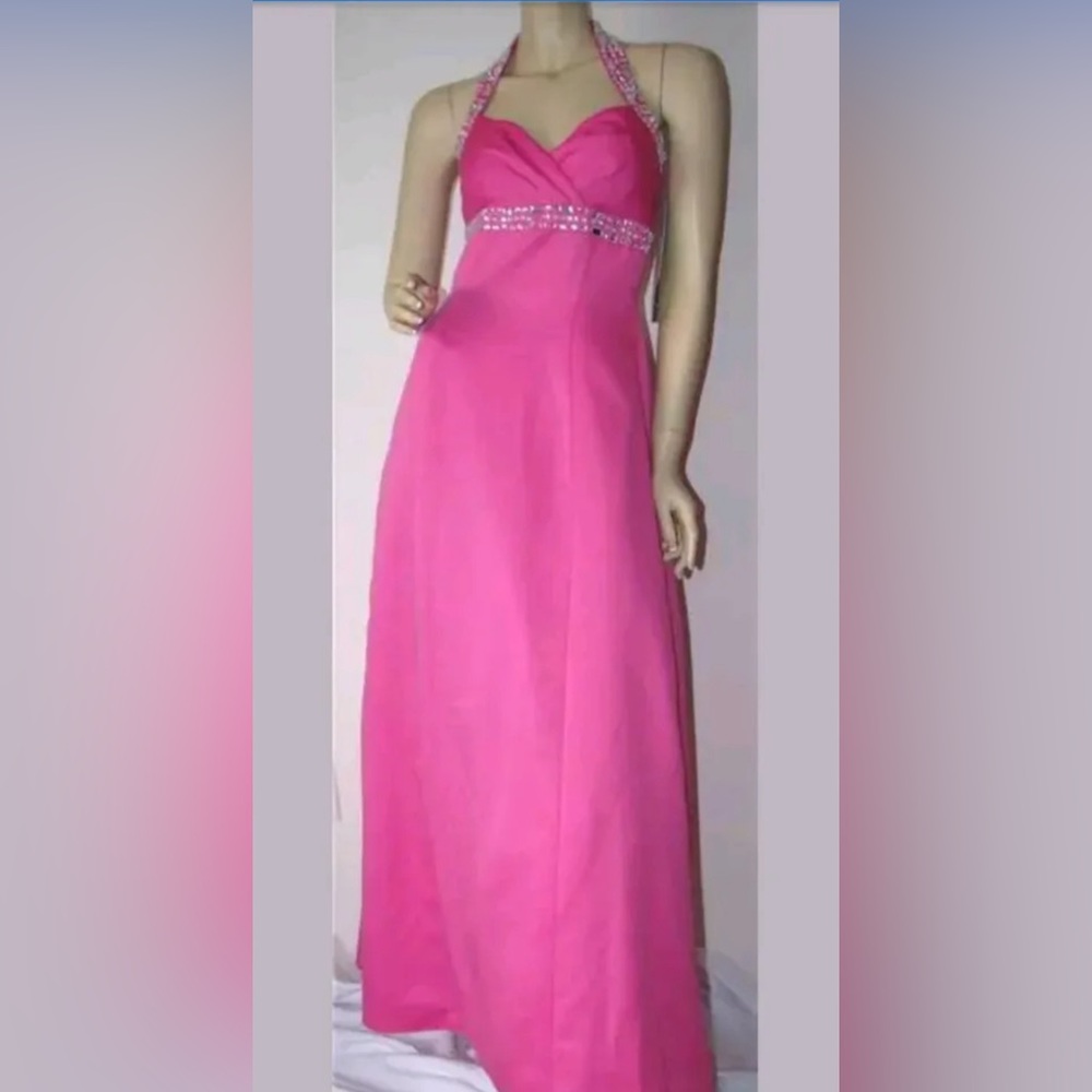 ROBERTA Bridesmaid Dress, Prom, Evening, Formal - Hot Pink Gown, Size S (2-4) - Picture 2 of 9